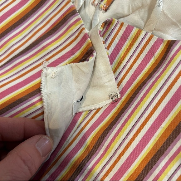 Laundry By Shelli Segal Striped Halter Sundress/Size 2 - Picture 8 of 8